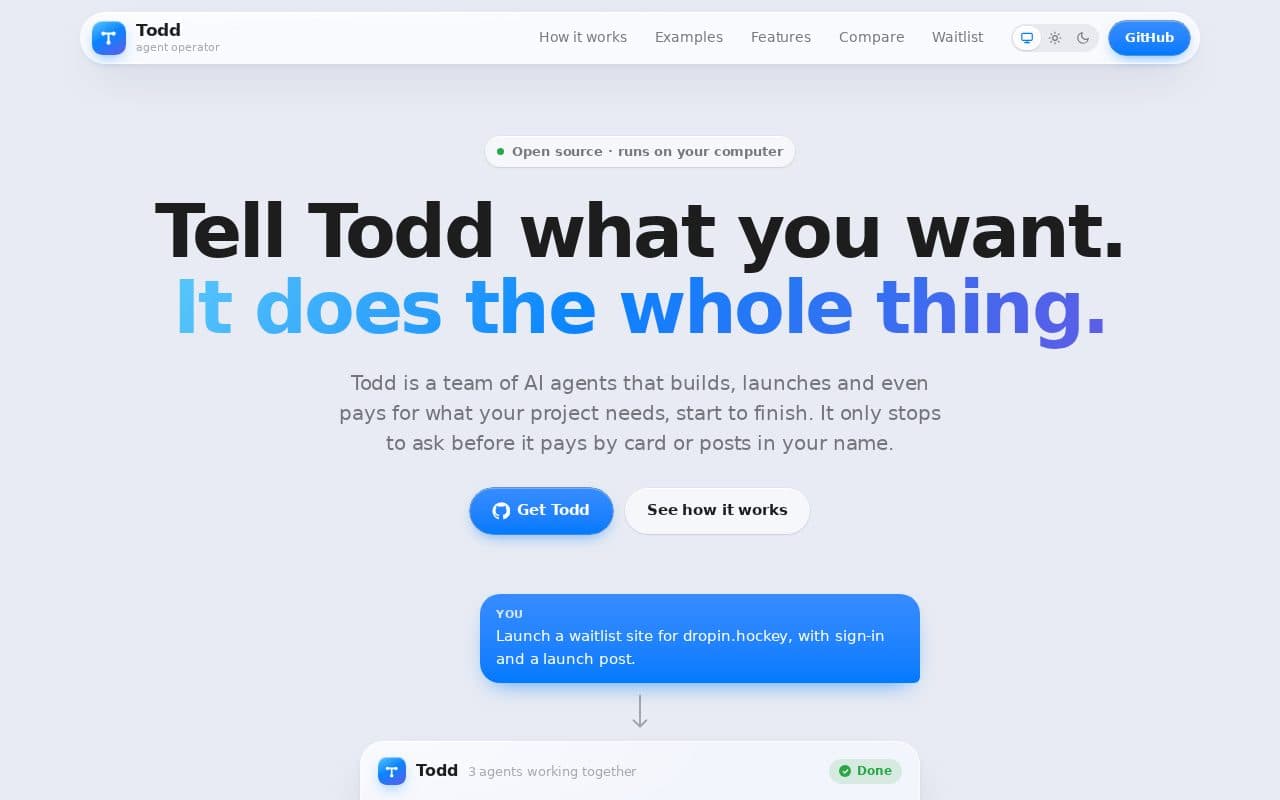 Todd screenshot